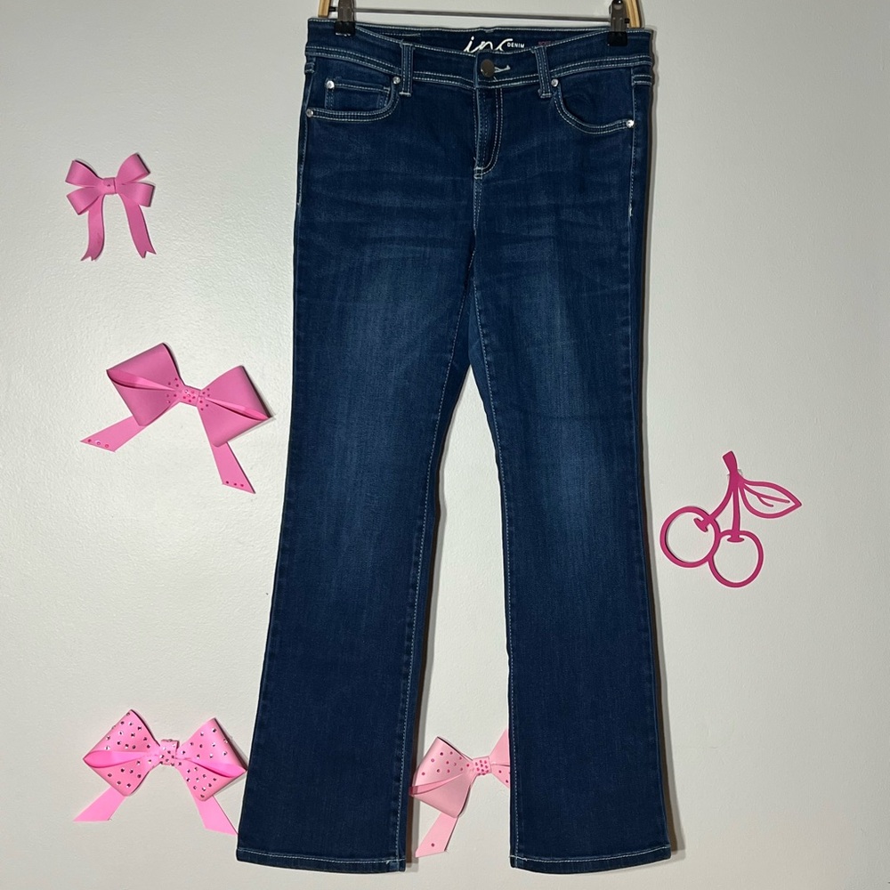 INC. BOOT LEG Women’s Blue Denim Jeans